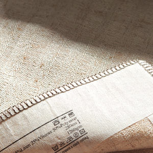 Tissu d'ameublement en coton et lin épais texturé bleu-gris blanc <span class=keywords><strong>au</strong></span> <span class=keywords><strong>mètre</strong></span> Caractéristique occultante disponible Fabricant leader - Product Image 4