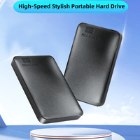 Hard Disk Eksternal USB3.1 Gen 2 1TB Ukuran Saku HDD Portabel Format NTFS untuk Laptop