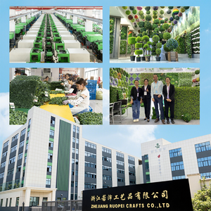 P206 tùy chỉnh giả cây xanh gỗ Hoàng Dương hàng rào tổng hợp cỏ nhựa nhân tạo thực vật tường cho ngoài trời trong nhà trang trí nội thất - Product Image 6