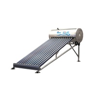 JIADELE Calentador de agua Systèmes solaires de chauffage de l'eau termas solares Système de chauffage de l'eau solaire sans pression Chauffe-eau solaire