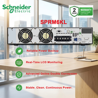 SPRM6KL 6000VA Onduleur monophasé en rack prenant en charge la batterie externe pour équipement informatique
