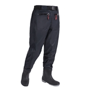 TOPIND Vente en gros Offre Spéciale Wader de taille en nylon avec bottes Simm Wader de taille pour la pêche