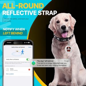 Mini Rastreador GPS para Mascotas, Resistente al Agua IP67, Alarma SOS, Más de 20 Horas de Duración de la Batería, Rastreo en Tiempo Real, Control por Aplicación, Dispositivo Antipérdida para Gatos - Product Image 3