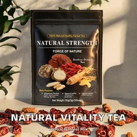 Thé aux herbes en sachets 100% naturel pour tonifier les reins et l'énergie masculine, 3g par sachet, 30 sachets