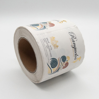 Etiquetas Personalizadas para Botellas de Vino, Etiquetas Adhesivas con Logotipo Frontal y Trasero para Botellas de Whisky, Papel Texturizado con Lámina Dorada Personalizada