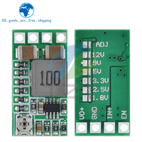 TZT Mini DC-DC 12-24V à 5V 3A Module d'alimentation abaisseur de tension convertisseur abaisseur réglable 97.5% 1.8V 2.5V 3.3V 5V 9V 12V