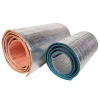Matériaux isolés par mousse XPE imperméable à l'eau d'épaisseur personnalisée Feuilles et rouleaux d'isolation thermo-réfléchissants flexibles