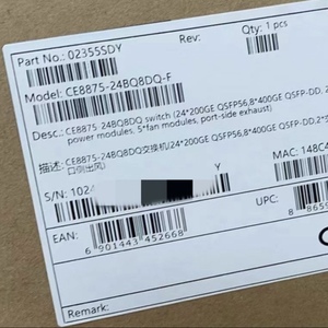 Commutateur d'entreprise CE8850-64CQ-EI 64-Port 100GE QSFP28 02351RFF-005 sans ventilateur et module d'alimentation certifié CE - Product Image 3