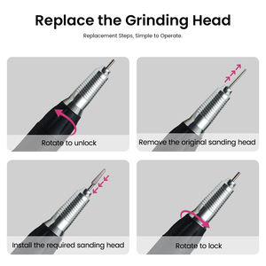 Máquina <span class=keywords><strong>de</strong></span> manicura <span class=keywords><strong>y</strong></span> pedicura profesional <span class=keywords><strong>de</strong></span> escritorio con certificado CE <span class=keywords><strong>de</strong></span> 65 W <span class=keywords><strong>y</strong></span> 35000 RPM para el cuidado <span class=keywords><strong>de</strong></span> uñas <span class=keywords><strong>de</strong></span> gel - Product Image 6