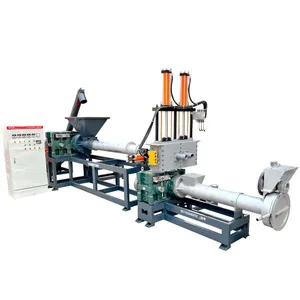 crusher and recyclable 2hp low speed 460v semi-automat waste plastic granulator recycling p plastics film machine