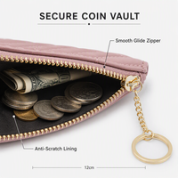 Portefeuille long de luxe pour femme en cuir PU avec fermeture éclair, porte-cartes, porte-monnaie portable et porte-cartes de visite