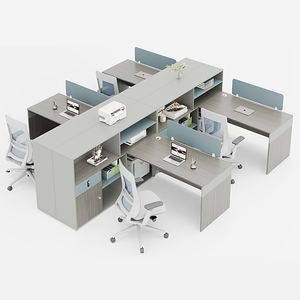 Station <span class=keywords><strong>de</strong></span> travail modulaire moderne, armoire simple en panneaux <span class=keywords><strong>de</strong></span> <span class=keywords><strong>bois</strong></span>, espace <span class=keywords><strong>de</strong></span> travail, <span class=keywords><strong>bureau</strong></span>, personnel, modules en <span class=keywords><strong>bois</strong></span>, 3 ans - Product Image 3