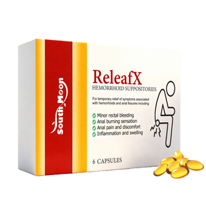 Capsule lenitive anali con etichetta personalizzata Formula delicata per alleviare il dolore supporto Area perianale confortevole e salutare per le esigenze di cura degli <span class=keywords><strong>adulti</strong></span> - Product Image 1
