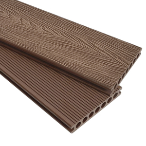 Waterproof WPC Outdoor <b>Decking</b> Board 3D Wood Plastic Composite Garden Pool Woodgrain Flooring Decks - Product Image 1
