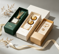 Boîte à tiroir rigide personnalisée avec logo, vente en gros, boîte cadeau coulissante en carton pour parfum, cosmétiques, bijoux, emballage de produits de santé