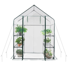 Invernadero de jardín con cubierta de PVC, invernadero para exteriores - Product Image 1