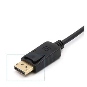 Adaptateur SYONG portable DisplayPort vers HDMI 4K plaqué or, convertisseur d'écran unidirectionnel DisplayPort <span class=keywords><strong>PC</strong></span> vers HDMI, mâle vers femelle - Product Image 2