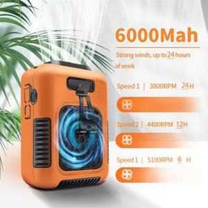 Ventilateur personnel sans lame Socool 6000mAh, batterie, portable, clip de ceinture, multifonction, trépied extérieur, ventilateur de table, utilisation en voiture, usage domestique - Product Image 6