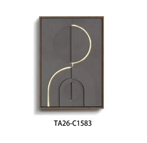 Arte Astratta da Parete per Camera da Letto, Dipinti Moderni per <span class=keywords><strong>Pareti</strong></span>, Quadri Minimalisti Geometrici in Bianco e Nero per Soggiorno - Product Image 3