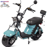MoooRock Scooter Électrique Professionnel de Haute Qualité City Coco, Stock Brésil, Moto Électrique Adulte, E-Bike Longue Portée