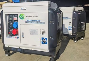 เครื่องกำเนิดไฟฟ้าขนาดเล็ก 5KW 7KW 10KW แบบระบายความร้อนด้วยน้ำ เฟสเดียว/สามเฟส แบบเงียบหรือแบบเปิด - Product Image 1