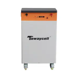 신제품 15kwh 48v 300ah 배터리 태양 광 충전 시스템 리튬 Lifepo4 배터리 팩 Tewaycell