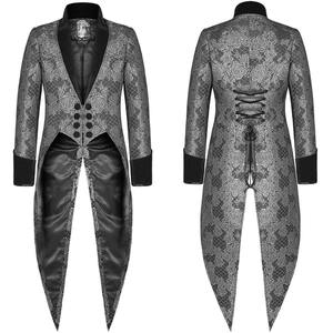 Punk <strong>Rave</strong> <strong>Mens</strong> Gothic Tailcoat Jacket Stage Performance Steampunk Aristocrat Regency Medieval Renaissance Jacket Victorian Coat - Product Image 1