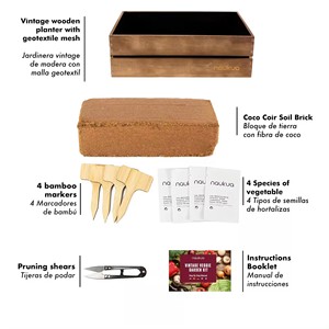 Vente en gros <span class=keywords><strong>Kit</strong></span> de démarrage unique pour jardin d'herbes d'intérieur Certifié sans OGM Top Décorations de plantes pour enfants <span class=keywords><strong>Kit</strong></span> de culture murale pour bricolage - Product Image 6