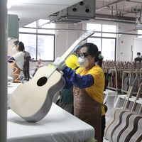 Acoustic Guitar 38 Inch Parlor Solid Top Sitka Spruce Acoustic Guitar Rosewood Back Side High Quality Folk Guitar