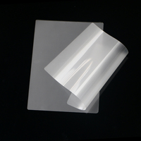 Wonlami usine fabrication brillant Transparent lettre taille 229*292mm 3MIL PET pochette de plastification de protection