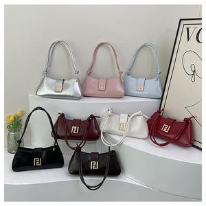 حقيبة كتف واحدة عصرية جديدة للسيدات-حقيبة كبيرة تحت الإبط من الجلد الصناعي للسيدات - Product Image 1