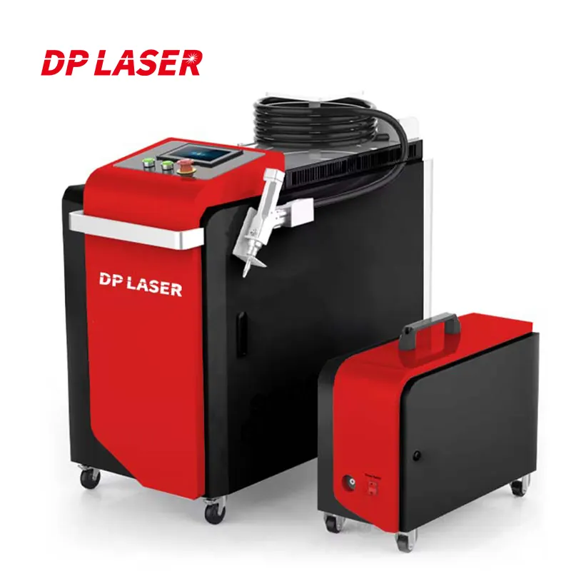 Saldare le batterie 5 in 1 metallo saldatura Laser macchina di taglio per la pulizia con Relfar RF50A doppia oscillazione pistola 1KW 1.5KW 2KW 3KW