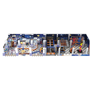 Equipo de Juegos Interior <span class=keywords><strong>Comercial</strong></span> con Área de Juegos Suave de Plástico, Piscina de Pelotas, Tobogán, No Tóxico, para Parques de Diversiones y Centros Comerciales - Product Image 1