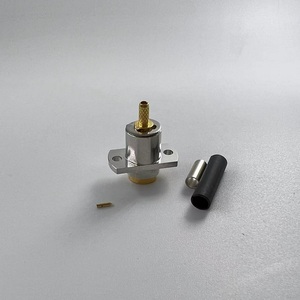 Conector Coaxial RF Hembra BMA de 2 Orificios para Montaje en Brida, Cable RG316 Eléctrico Impermeable, Tipo Crimp - Product Image 5