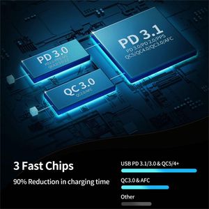 Cargador de Coche USB-C de Carga Súper Rápida, Adaptador PD3.1 para Encendedor de Cigarrillos, Salida de 30W, Voltímetro, Material GAN - Product Image 5