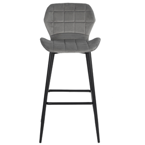 Chaise <span class=keywords><strong>de</strong></span> <span class=keywords><strong>bar</strong></span> moderne avec pieds en métal <span class=keywords><strong>et</strong></span> assise en <span class=keywords><strong>bois</strong></span>, <span class=keywords><strong>tabouret</strong></span> <span class=keywords><strong>de</strong></span> <span class=keywords><strong>bar</strong></span> haut, vente en gros - Product Image 2
