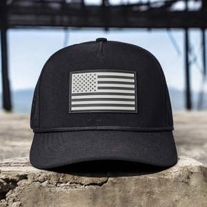 หมวกเบสบอลปีกโค้ง 5 ชิ้น ผลิตตามสั่ง ขายส่ง ทำจากโพลีเอสเตอร์ ตัดด้วยเลเซอร์ พร้อมปักลายปะแบบทอ และเจาะรูเพื่อเพิ่มประสิทธิภาพการระบายอากาศ - Product Image 4