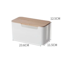 Boîte de gestion de câbles rectangulaire en plastique moulé par injection, écologique, organiseur de câbles, pour dissimuler les fils et les multiprises, pour la maison et le bureau