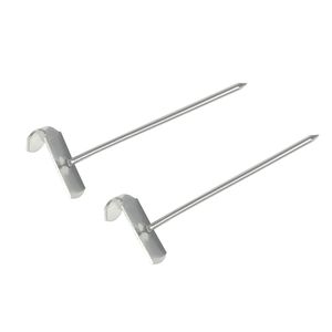 2.7mm Diameter Heavy Duty Lacing Anchor 316L SS, Reinforced Retaining <b>Washer</b> for Thick <b>Insulation</b> Layer - Product Image 2