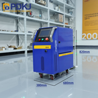 Soudeuse laser à fibre portative haute puissance 2000W, refroidie par air, pour acier inoxydable, sans refroidisseur nécessaire