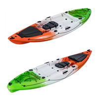 Usine LSF Bateau de pêche monoplace pour une personne Canoë/kayak Plastique Moteur de chaise avec cadre de siège arrière en PE
