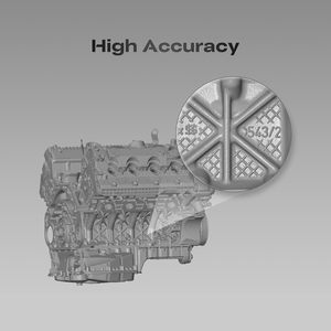 Cho creality 3D sermoon S1 cầm tay máy quét 1 + 7 + 34 màu Xanh Laser 90fps quét phạm vi (5mm-4M) cho kỹ thuật in ấn dễ dàng - Product Image 5