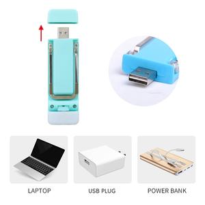 ไฟ LED แบบคลิปหนีบสำหรับอ่านหนังสือไฟหรี่ USB ชาร์จไฟได้โคมไฟอ่านหนังสือขนาดเล็กสำหรับนักอ่าน e-book นักเรียนศึกษาที่บ้าน - Product Image 5