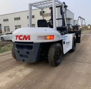 2019 TCM 7 Ton carrello elevatore originale motore Diesel giapponese robusto telaio eccellente durata-lungo carrello elevatore a combustione interna - Product Image 2