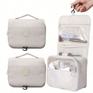 Bolsa de Maquillaje de Malla de Gran Capacidad con Cierre, Personalizable con Logotipo y Diseño, Ideal para Viajes - Product Image 2