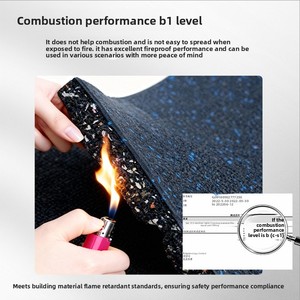 <span class=keywords><strong>Tapis</strong></span> de sol en <span class=keywords><strong>caoutchouc</strong></span> pour salle de sport, amortissants, insonorisants, anti-vibrations, antidérapants, protection pour usage intérieur, sports de gym - Product Image 3