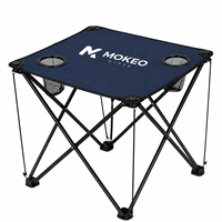 Ensemble cadeau promotionnel d'entreprise, kit de pique-nique de luxe personnalisable avec tente de camping, chaise et table pliables, panier de pique-nique avec logo