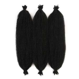 Mèches Pré-séparées Afro Crépues pour Tresses Marley Torsades Crochet Spring Afro <span class=keywords><strong>Twist</strong></span> - Product Image 1