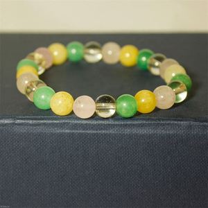 Bracelet en pierre naturelle, perles de verre colorées, bijoux métaphysiques, exportateur expérimenté, prototypage rapide - Product Image 5