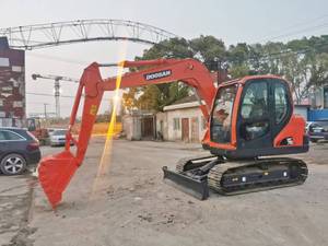 Excavadora Doosan DX75-9C usada con 1 año de garantía, en condiciones casi nuevas, verificada por CE y EPA, excavadora Doosan DX75-9C de segunda mano de 7 toneladas - Product Image 4